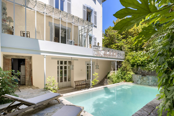 Location villa Belle Epoque avec piscine à Biarritz