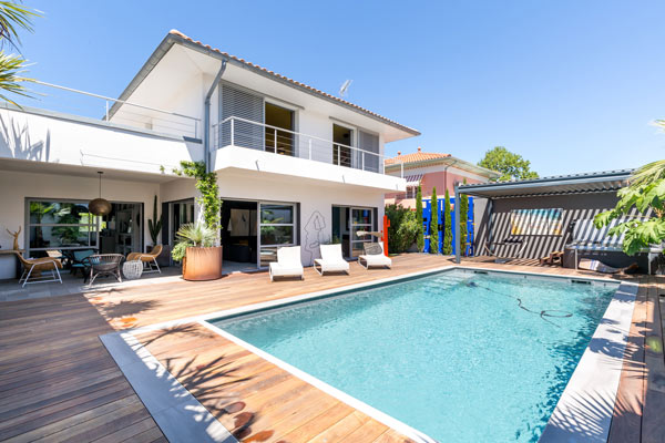 Maison de prestige avec piscine en location à Biarritz