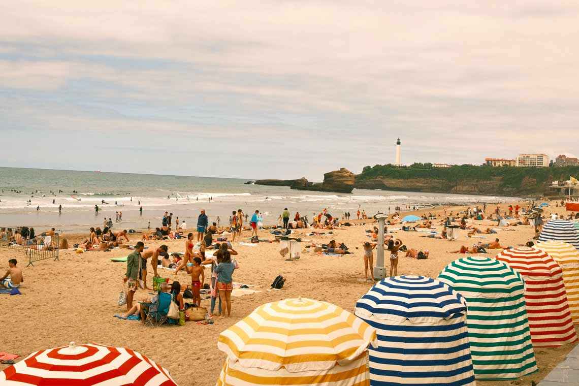 Biarritz en famille